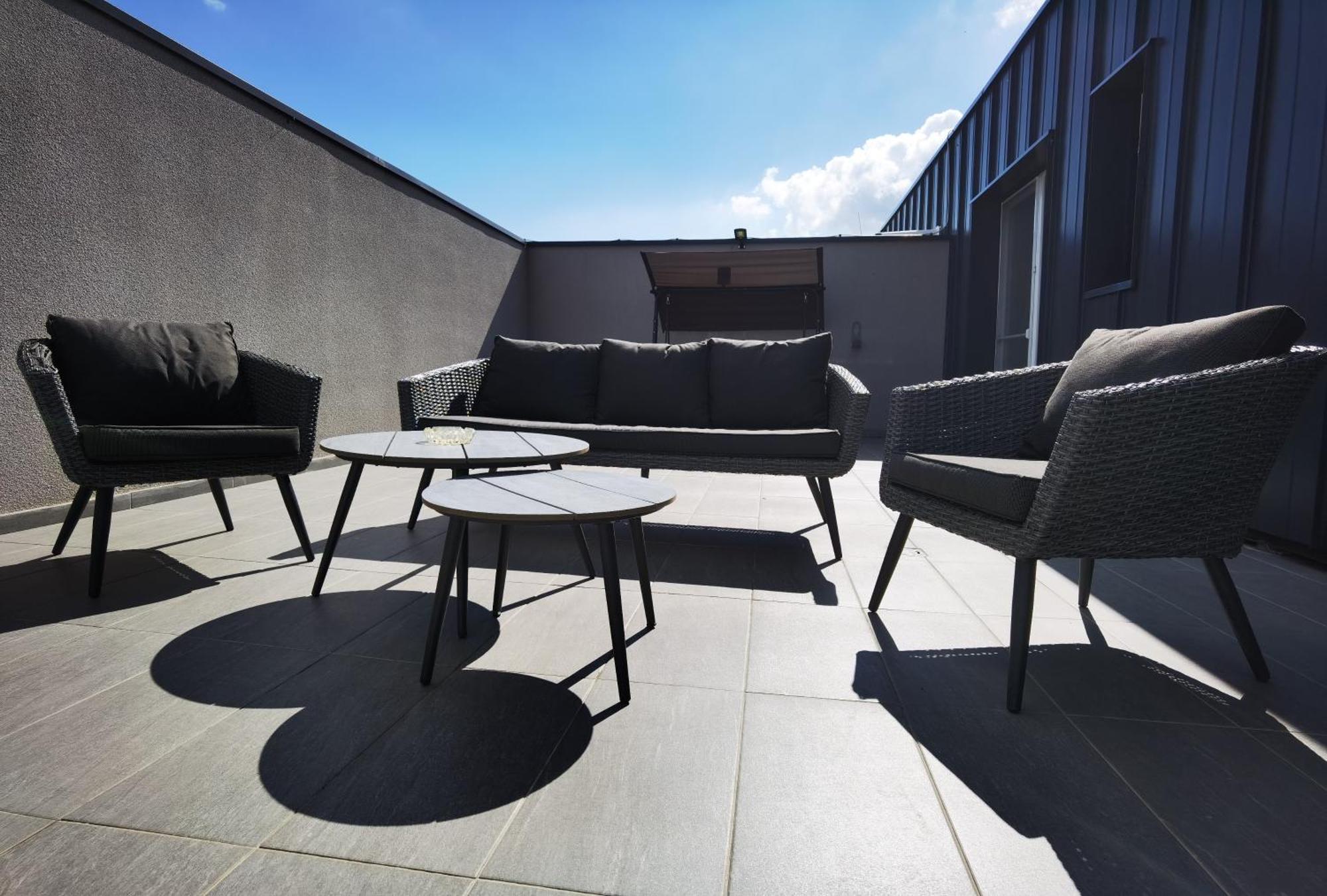 Penthouse City Residence Sibiu Buitenkant foto