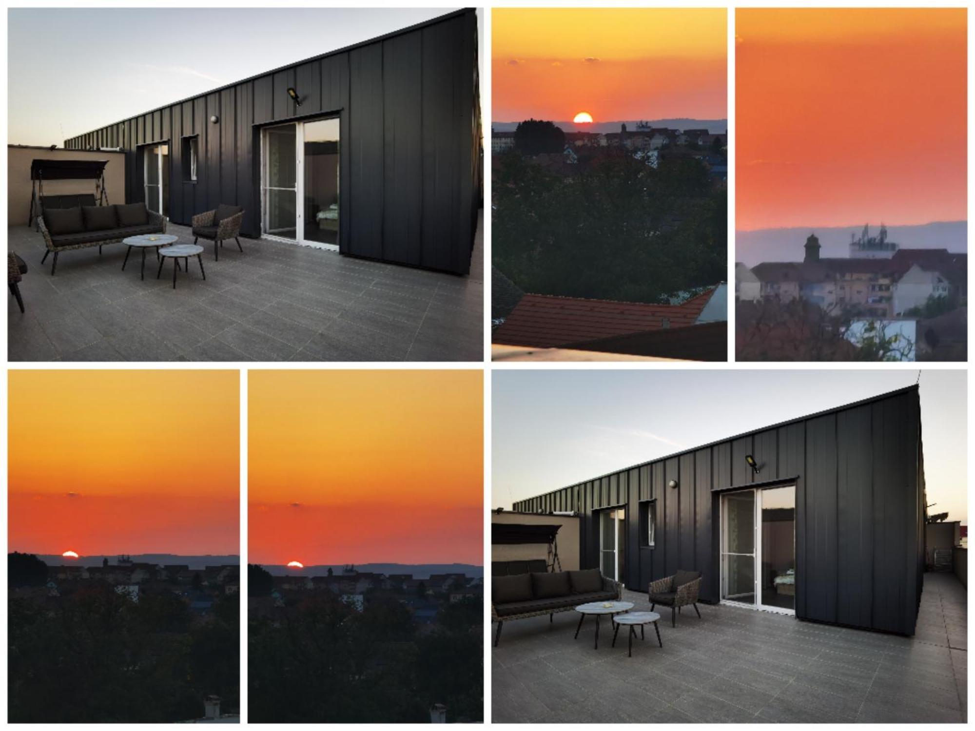 Penthouse City Residence Sibiu Buitenkant foto