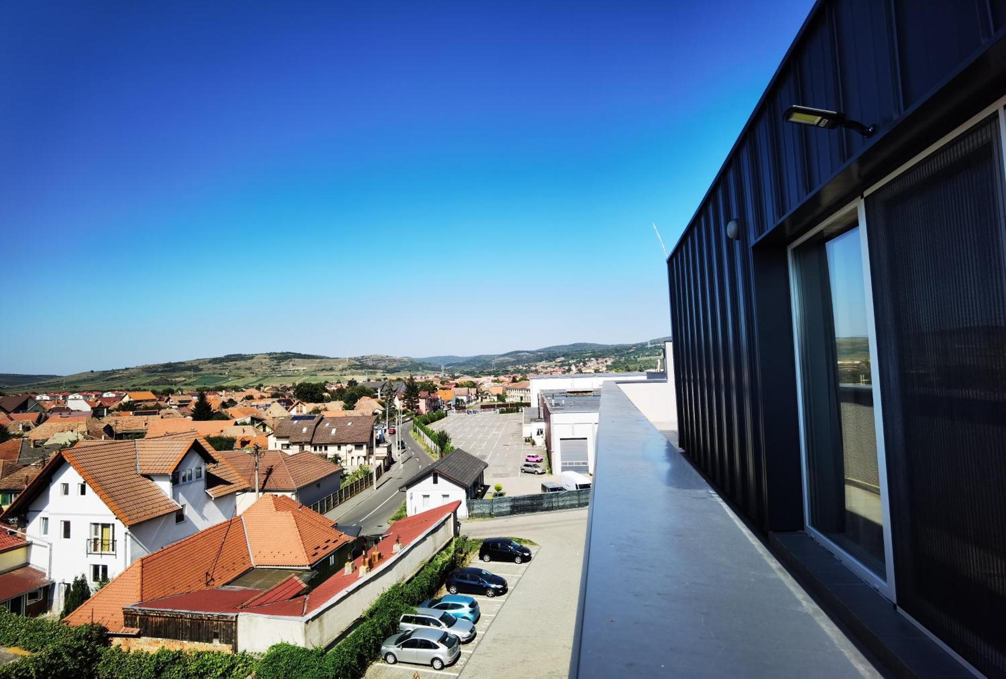 Penthouse City Residence Sibiu Buitenkant foto